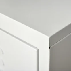 HOMCOM Industrial End Table, Living Room Side Table With Locker-Style Door And Adjustable Shelf -Lush Living Store GUEST 4425d2ea 36ef 48d2 a64a a5403ca34038