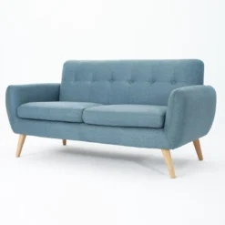 Josephine Mid-Century Modern Petite Sofa - Christopher Knight Home -Lush Living Store GUEST 4474ff6c 03e9 4269 b2d6 b8f8c6129a5b