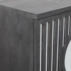 Art Deco Contemporary Mirrored Wood Cabinet Black - Olivia & May 25 Art Deco Contemporary Mirrored Wood Cabinet Black - Olivia & May -Lush Living Store GUEST 44779e95 68f0 411d b0d1 135b29b400aa