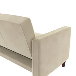 Isabella Tufted Transitional Futon - Room & Joy -Lush Living Store GUEST 44ea7527 dd23 4cb4 99c7 766b7f02d5b5