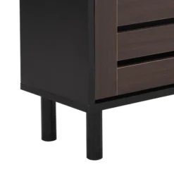 Freestanding Shoe Cabinet With Hooks, 3 Flip Drawers And Adjustable Panels - ModernLuxe -Lush Living Store GUEST 46274834 e201 4a87 9ba9 2d2e86346f87