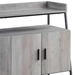 52" Samiya TV Stand For TVs Up To 50" Gray Oak/Black Finish - Acme Furniture -Lush Living Store GUEST 462bee88 3c93 47b0 b0ec 9f1979d35f87