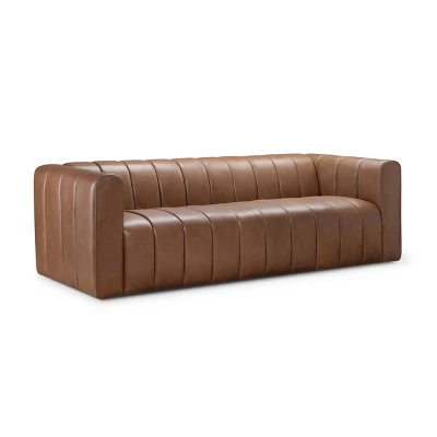 Lucas Top Grain Leather Sofa - Abbyson Living 7 Lucas Top Grain Leather Sofa - Abbyson Living - Image 5