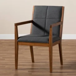 Set Of 2 Theresa Fabric Upholstered Wood Living Room Accent Chair - Baxton Studio 18 Set Of 2 Theresa Fabric Upholstered Wood Living Room Accent Chair - Baxton Studio -Lush Living Store GUEST 471b6522 5536 49b0 a13f d0da02dbaea9