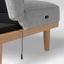 Convertible Sofa Bed Gray - Room Essentials™ -Lush Living Store GUEST 476f9189 1c49 4f66 b1f6 58edb78c34b6