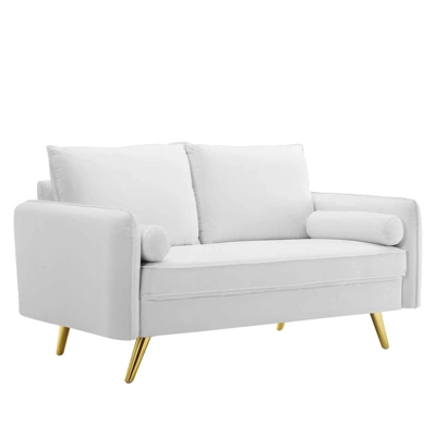 Revive Performance Velvet Loveseat - Modway 11 Revive Performance Velvet Loveseat - Modway - Image 9