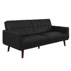 Fiore Modern Futon Faux Leather - Room & Joy -Lush Living Store GUEST 47dfff65 8b82 4965 857b 0c1629a21d3a