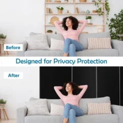 Costway 6-Panel Folding Room Divider 6FT Rolling Privacy Screen With Lockable Wheels Black/Brown/Grey/White -Lush Living Store GUEST 47e0c08b 7fdb 4ee5 923a eae85ded29ec