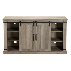 Sliding Doors Electric Fireplace TV Stand For TVs Up To 60" Antique Gray Oak - Home Essentials 21 Sliding Doors Electric Fireplace TV Stand For TVs Up To 60" Antique Gray Oak - Home Essentials -Lush Living Store GUEST 4814e62e f6d7 41ec b52f 5dfaa2ba4445