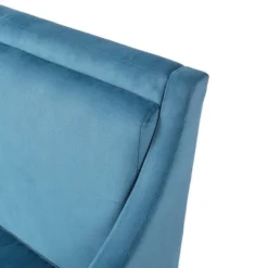Anna Arm Accent Chair Blue - Martha Stewart -Lush Living Store GUEST 488d27dd 19d6 4285 a246 388c5b1e6473