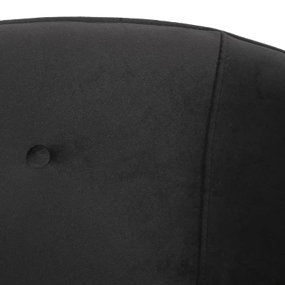 Brayer Modern Glam Tufted Velvet Loveseat - Christopher Knight Home 7 Brayer Modern Glam Tufted Velvet Loveseat - Christopher Knight Home - Image 5