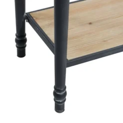 Farmhouse Wood Console Table Black - Olivia & May -Lush Living Store GUEST 49759da4 2d69 4d25 bfed 2e97b5b6edc2