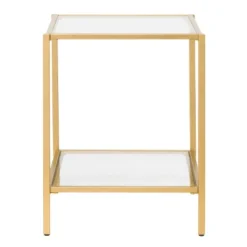18.5" Square Camber Elite Side Table Gold - Studio Designs Home 9 18.5" Square Camber Elite Side Table Gold - Studio Designs Home -Lush Living Store GUEST 4986785e e612 4efd b34b e4ee57e4adf4