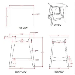 Quinlan Side Table - Powell -Lush Living Store GUEST 4993d34a 0da1 4a32 82c0 9f43a321e2da