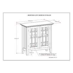 32" Freemont Low Storage Media Cabinet - WyndenHall 18 32" Freemont Low Storage Media Cabinet - WyndenHall -Lush Living Store GUEST 49acb63d cd3e 46eb b38c 71d62ebdfb70
