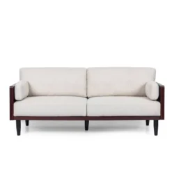 Sofia Mid-Century Modern Upholstered 3 Seater Sofa - Christopher Knight Home 23 Sofia Mid-Century Modern Upholstered 3 Seater Sofa - Christopher Knight Home -Lush Living Store GUEST 4a3c696c efad 40b2 a168 ae69b519f170