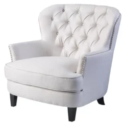 Tafton Tufted Club Chair - Christopher Knight Home -Lush Living Store GUEST 4a6a17f2 6993 4783 ad39 4aaedb4f60d8