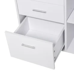 HOMCOM 3 Drawer Printer Stand, Mobile Lateral File Cabinet With 2 Storage Shelves For Home Office -Lush Living Store GUEST 4a6ce3aa 0740 48ca 9644 9ea64765b91e
