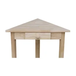 Corner End Table Unfinished - International Concepts -Lush Living Store GUEST 4a71c563 ecdf 4f70 8bb7 701dba50b4dd