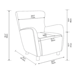 Kessler Wingback Faux Sherling Accent Chair Cream - Threshold™ Designed With Studio McGee -Lush Living Store GUEST 4c51f9cd e87e 4874 8672 f098ed2266be