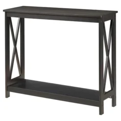 Oxford Console Table With Shelf - Breighton Home -Lush Living Store GUEST 4ca830ec 0c69 4bc0 83d6 3e40784e3e2b