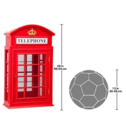 Design Toscano Piccadilly Circus British Telephone Booth Wall Curio Cabinet 11 Design Toscano Piccadilly Circus British Telephone Booth Wall Curio Cabinet -Lush Living Store GUEST 4cd90bab 03d8 4544 bfae 3aa5496a7264