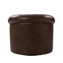 Flavio 32.75'' Wide Genuine Leather Swivel Chair | ARTFUL LIVING DESIGN -Lush Living Store GUEST 4d030d53 4fe7 4a44 902a 0e29dc844b64