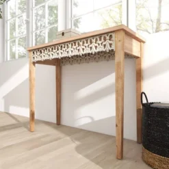 Large Farmhouse Wood Console Table Brown - Olivia & May 19 Large Farmhouse Wood Console Table Brown - Olivia & May -Lush Living Store GUEST 4d6e2008 0a2a 4880 8b86 a8a381896415