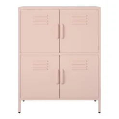 RealRooms Shadwick 4 Door Metal Locker Storage Cabinet -Lush Living Store GUEST 4db7412a 9945 4d9f a1bd 045d63c44116