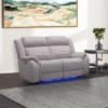 George Power Reclining Heat And Massage Loveseat Gray - Abbyson Living -Lush Living Store GUEST 4df9dc43 c1d7 450b 91fa fae1910fc6b8