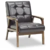 Mid-Century Masterpieces Club Chair Brown - Baxton Studio -Lush Living Store GUEST 4e3fcce8 1254 45ea 82b0 a1bdc8a419b5