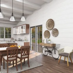 Farmhouse Metal Console Table Red - Olivia & May -Lush Living Store GUEST 4efdcb7c fd29 44c2 95e1 b1e73099ad0c