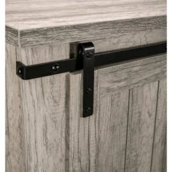 Sliding Doors Electric Fireplace TV Stand For TVs Up To 60" Antique Gray Oak - Home Essentials 17 Sliding Doors Electric Fireplace TV Stand For TVs Up To 60" Antique Gray Oak - Home Essentials -Lush Living Store GUEST 4fa390c7 4a18 40a0 b611 e880926c25a0