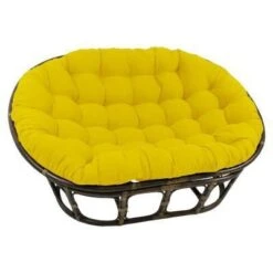 63"x45" Double Papasan With Twill Cushion - International Caravan -Lush Living Store GUEST 50328884 5358 48d2 a027 253e44a2a446