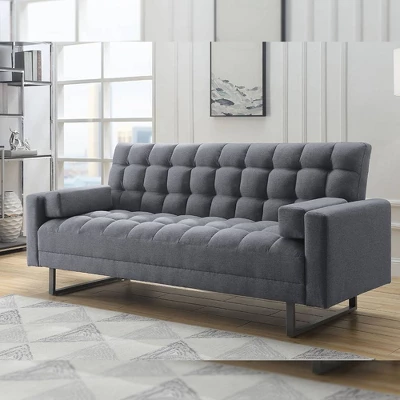 84" Limosa Sofa Gray - Acme Furniture 3 84" Limosa Sofa Gray - Acme Furniture