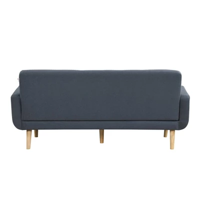 Ramon Stationary Sofa Charcoal - Lifestyle Solutions 6 Ramon Stationary Sofa Charcoal - Lifestyle Solutions - Image 4