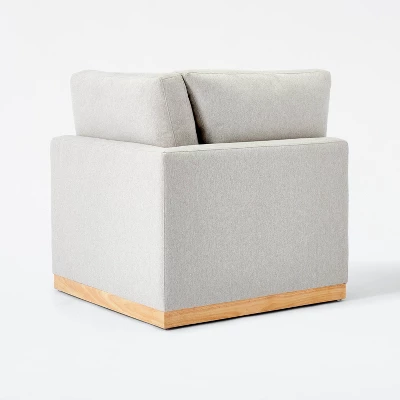 Woodland Hills Modular Sectional Corner Light Gray - Threshold™ Designed With Studio McGee 8 Woodland Hills Modular Sectional Corner Light Gray - Threshold™ Designed With Studio McGee - Image 6