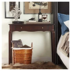 Muriel Console Table Espresso - Inspire Q -Lush Living Store GUEST 5098d3d4 ba44 4cf1 8606 1c7c6b370569