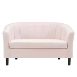 Prospect Channel Tufted Performance Velvet Loveseat Sofa Pink - Modway 12 Prospect Channel Tufted Performance Velvet Loveseat Sofa Pink - Modway -Lush Living Store GUEST 50b5e18f 5ddb 41c2 afc3 7677c0f31efa