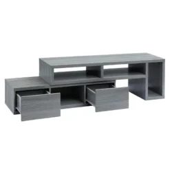 Adjustable TV Stand For TVs Up To 65" Console Gray - Techni Mobili -Lush Living Store GUEST 50bd6638 b2d1 4ae8 85be 02e9ba7a37dc