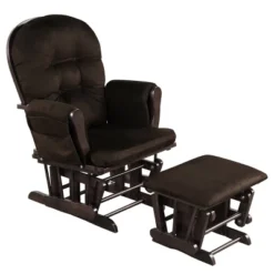 Tangkula Rocking Chair Baby Nursery Chair Glider With Ottoman &Storage Pocket -Lush Living Store GUEST 515173da 8a9d 462f bed0 c0520a0be64d