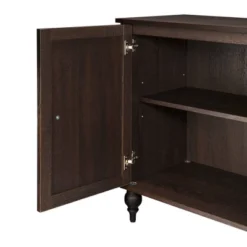 Wellington 2 Door Cabinet Brownish Gray - Sango -Lush Living Store GUEST 51a441bf 36b9 452a 927b 416b039d07a8