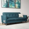 Philbin Square Arm Sofa With USB & Power Ports Linen Peacock Blue - Handy Living 1 Philbin Square Arm Sofa With USB & Power Ports Linen Peacock Blue - Handy Living -Lush Living Store GUEST 51cce5cb 3a16 47ce aa58 f3517afa32f8