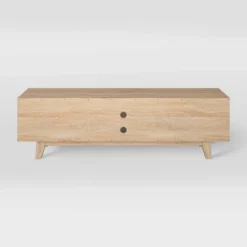 Fort Worth TV Stand For TVs Up To 68" White/Brown Wood Grain - CorLiving -Lush Living Store GUEST 51ddfa79 c2e9 4077 aedf 6eb8189eaed1