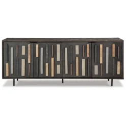 Franchester Accent Cabinet Metallic/Gray/Brown - Signature Design By Ashley -Lush Living Store GUEST 5225b4ea f51d 4745 9bc4 ca088d530b27
