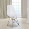 Flash Furniture Elon Series Ghost Chair With Gold Metal Base -Lush Living Store GUEST 52a3148f edf3 4f51 9924 b9800c88ed0c
