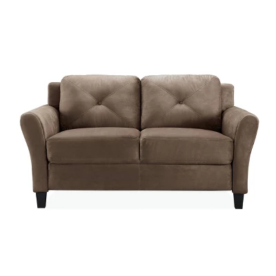 Harper Tufted Microfiber Loveseat - Lifestyle Solutions 8 Harper Tufted Microfiber Loveseat - Lifestyle Solutions - Image 6