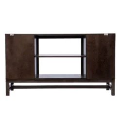 Tifchar Storage Media Cabinet Brown/Antique Silver - Aiden Lane -Lush Living Store GUEST 533c519b 3521 4f17 84a7 d11fc0f82417