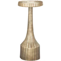 Charlotte Side Table Antique Gold - ZM Home