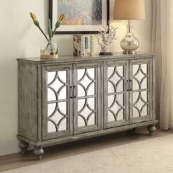 Velika Accent Table Weathered Gray - Acme Furniture -Lush Living Store GUEST 5398ab21 880c 4456 a35e ae447a122828